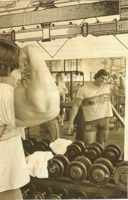 Arnold Schwarzenegger jeune