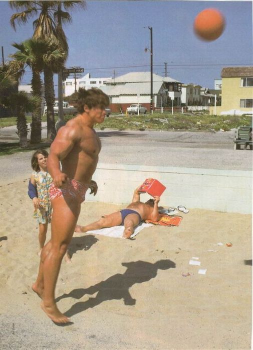 Arnold Schwarzenegger jeune