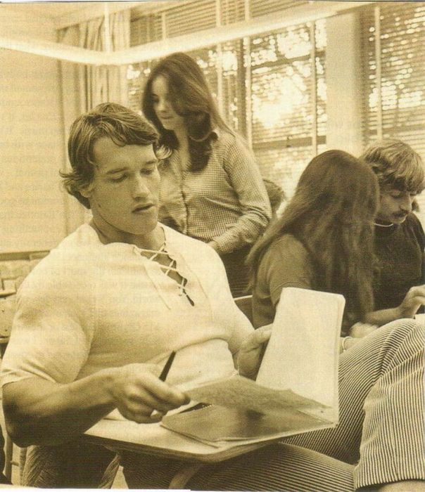 Arnold Schwarzenegger jeune