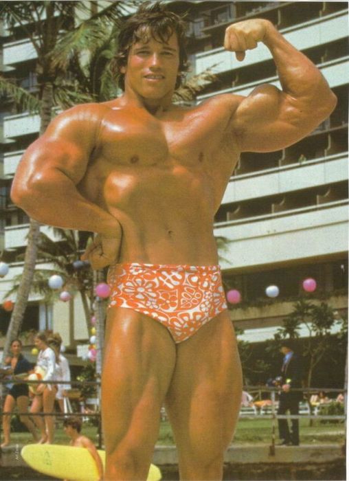 Arnold Schwarzenegger jeune