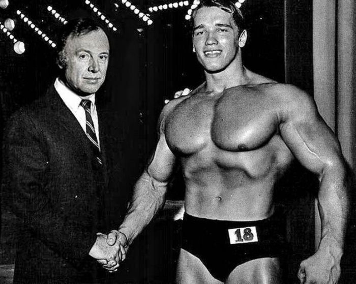 Arnold Schwarzenegger jeune