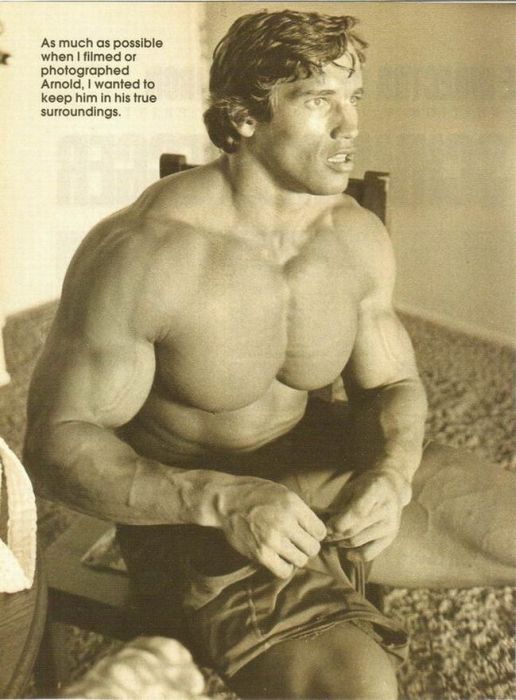 Arnold Schwarzenegger jeune