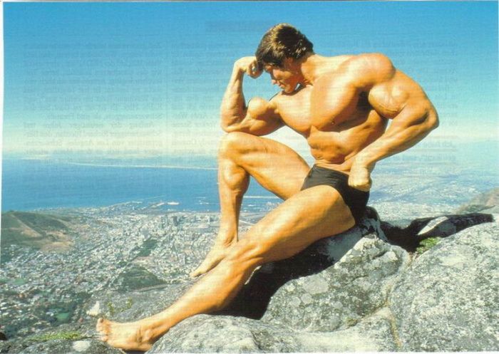 Arnold Schwarzenegger jeune