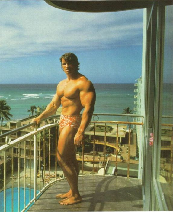 Arnold Schwarzenegger jeune