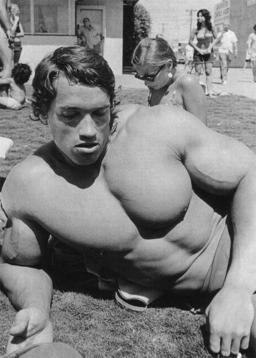 Arnold Schwarzenegger jeune