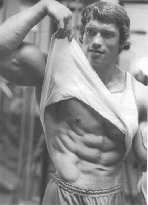 Arnold Schwarzenegger jeune