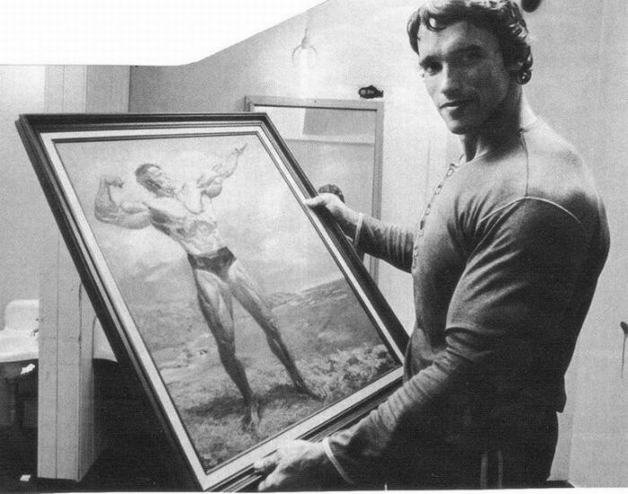 Arnold Schwarzenegger jeune