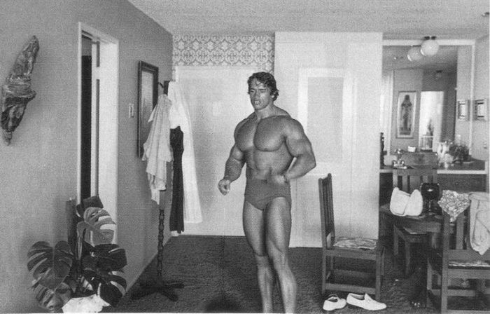 Arnold Schwarzenegger jeune