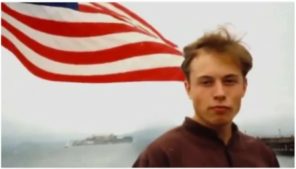 Elon Musk jeune