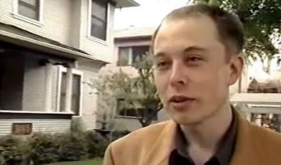 Elon Musk jeune