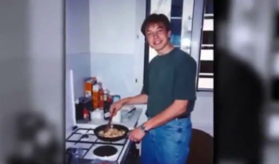 Elon Musk jeune