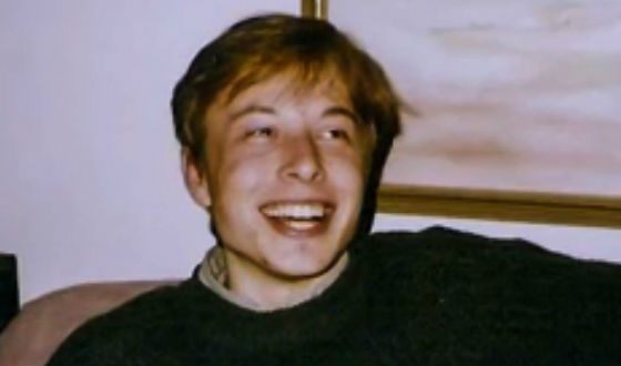 Elon Musk jeune