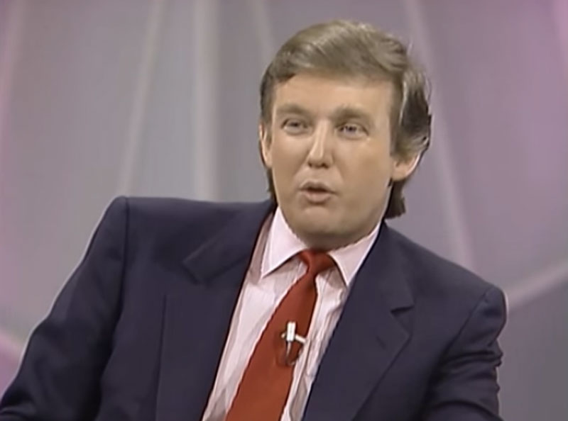 Photos rares du jeune Donald Trump