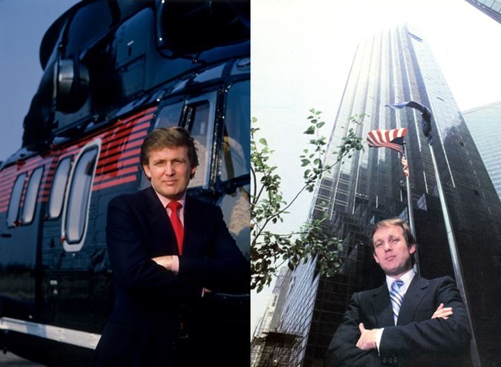 Photos rares du jeune Donald Trump
