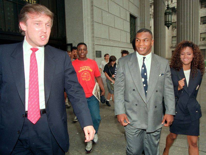 Photos rares du jeune Donald Trump