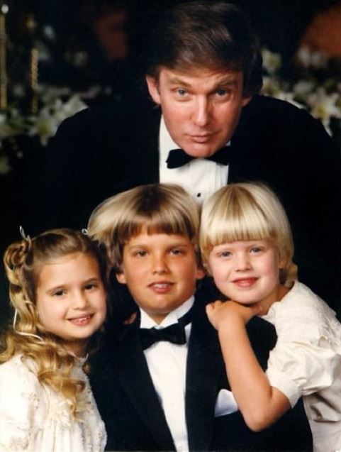 Photos rares du jeune Donald Trump