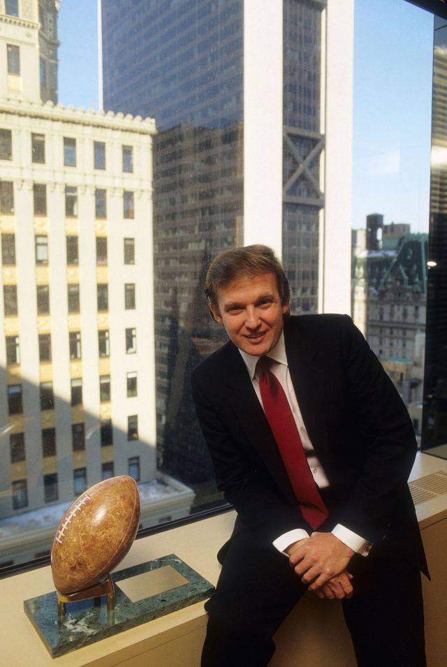 Photos rares du jeune Donald Trump