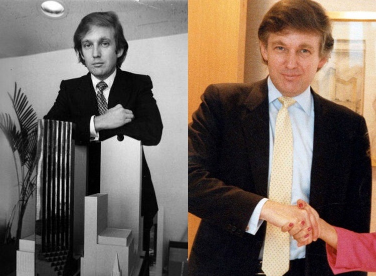 Photos rares du jeune Donald Trump