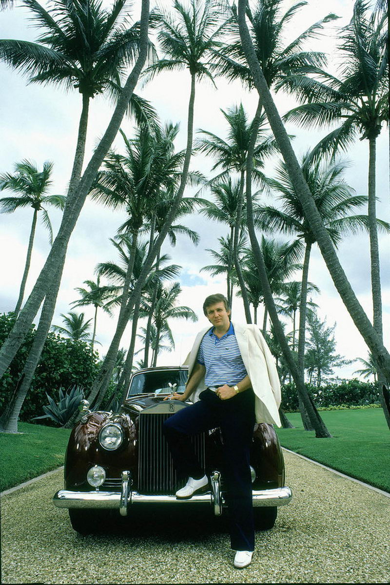 Photos rares du jeune Donald Trump