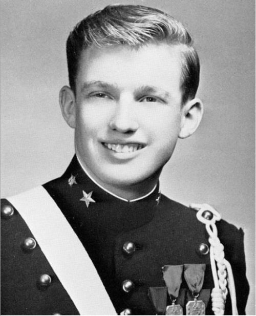Photos rares du jeune Donald Trump