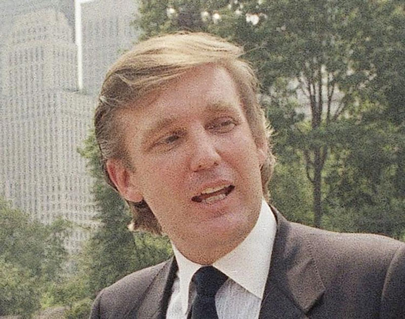 Photos rares du jeune Donald Trump