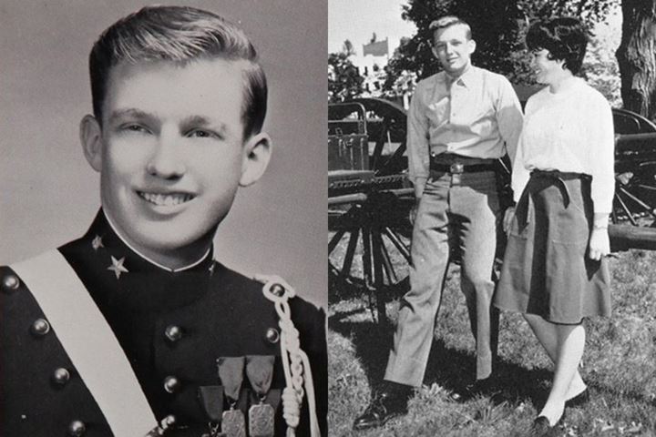 Photos rares du jeune Donald Trump