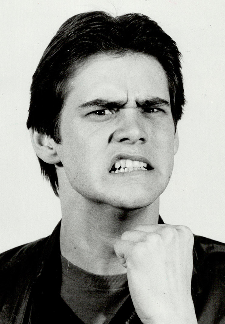 Jim Carrey jeune