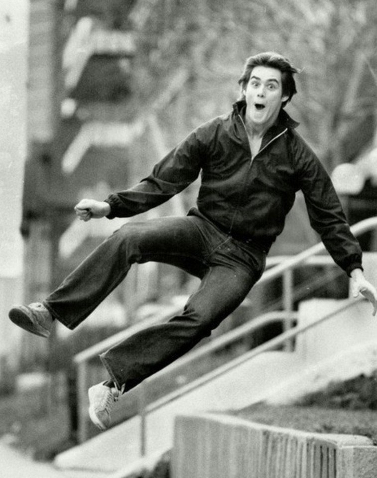 Jim Carrey jeune