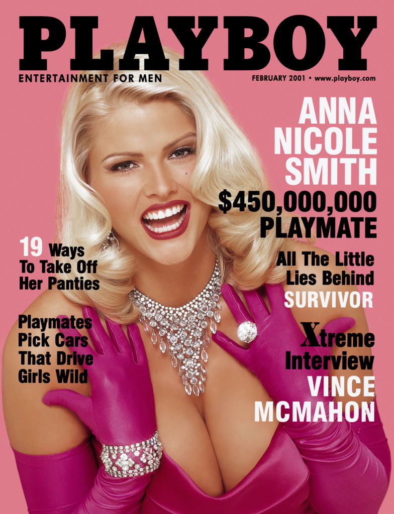 Anna Nicole Smith, entièrement nue
