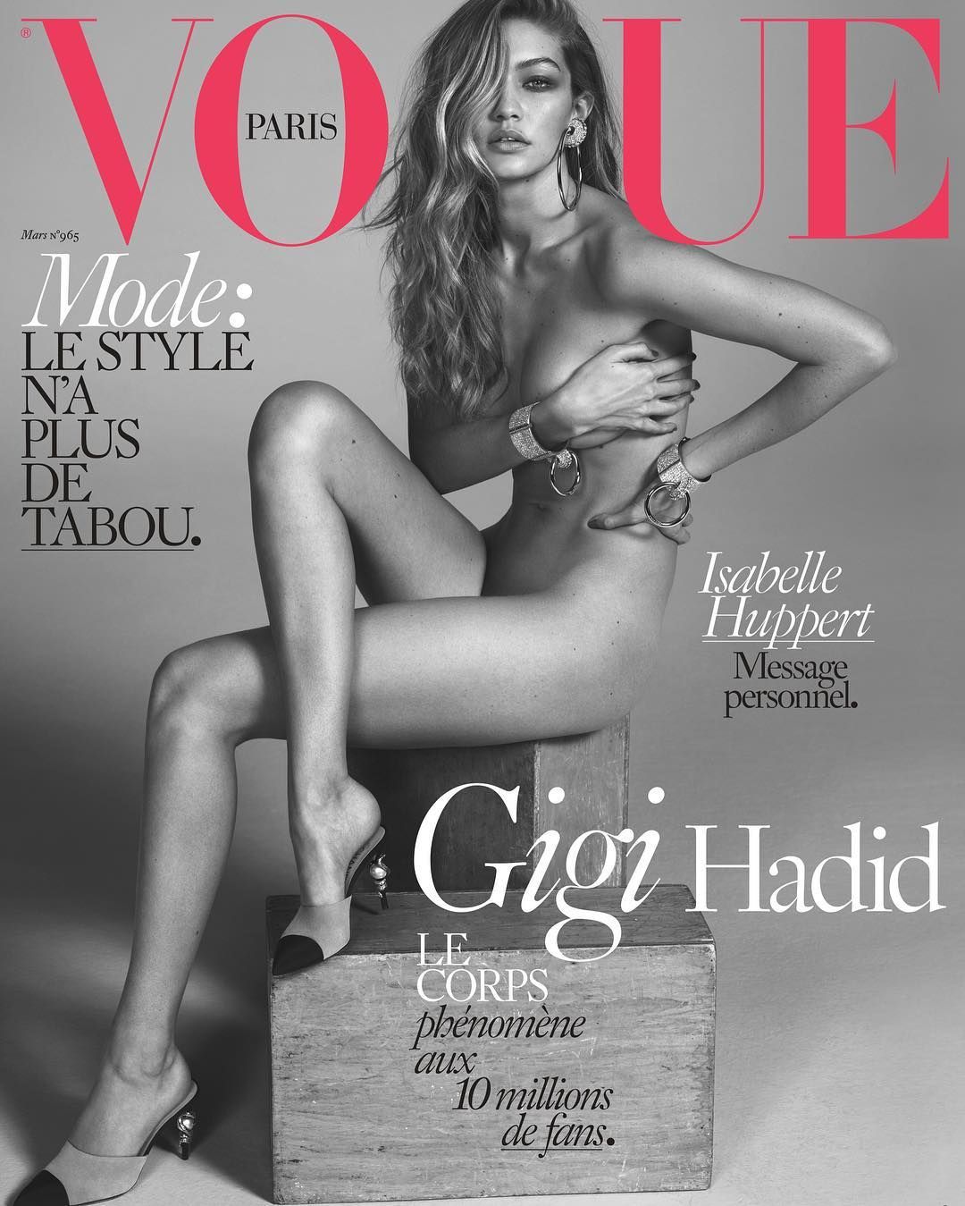 Gigi Hadid nue (Gigi Hadid)