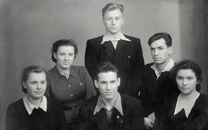 Anciennes photos de Boris Yeltsin jeune