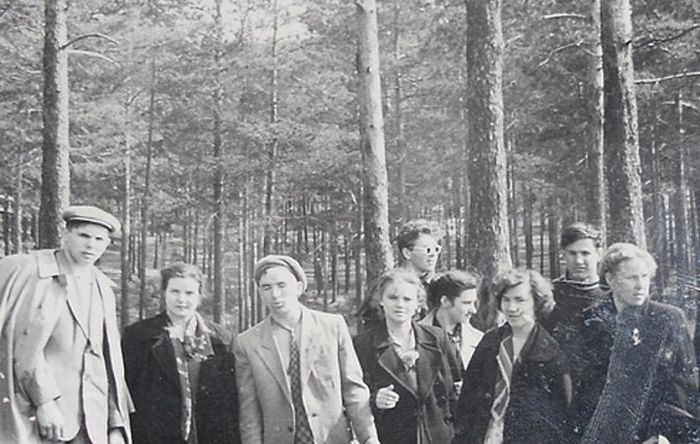 Anciennes photos de Boris Yeltsin jeune