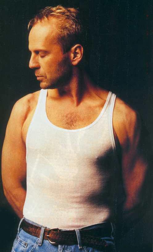 Photos rares de Bruce Willis jeune