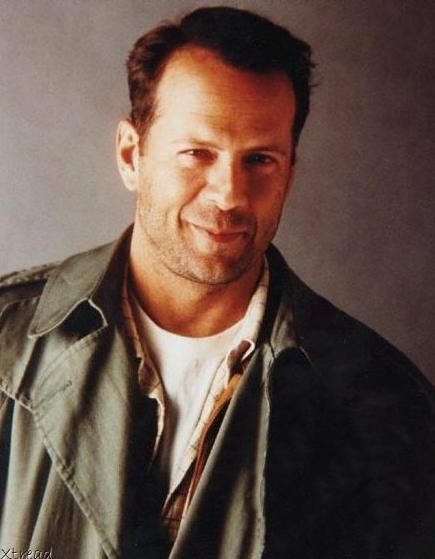 Photos rares de Bruce Willis jeune
