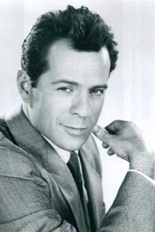 Photos rares de Bruce Willis jeune