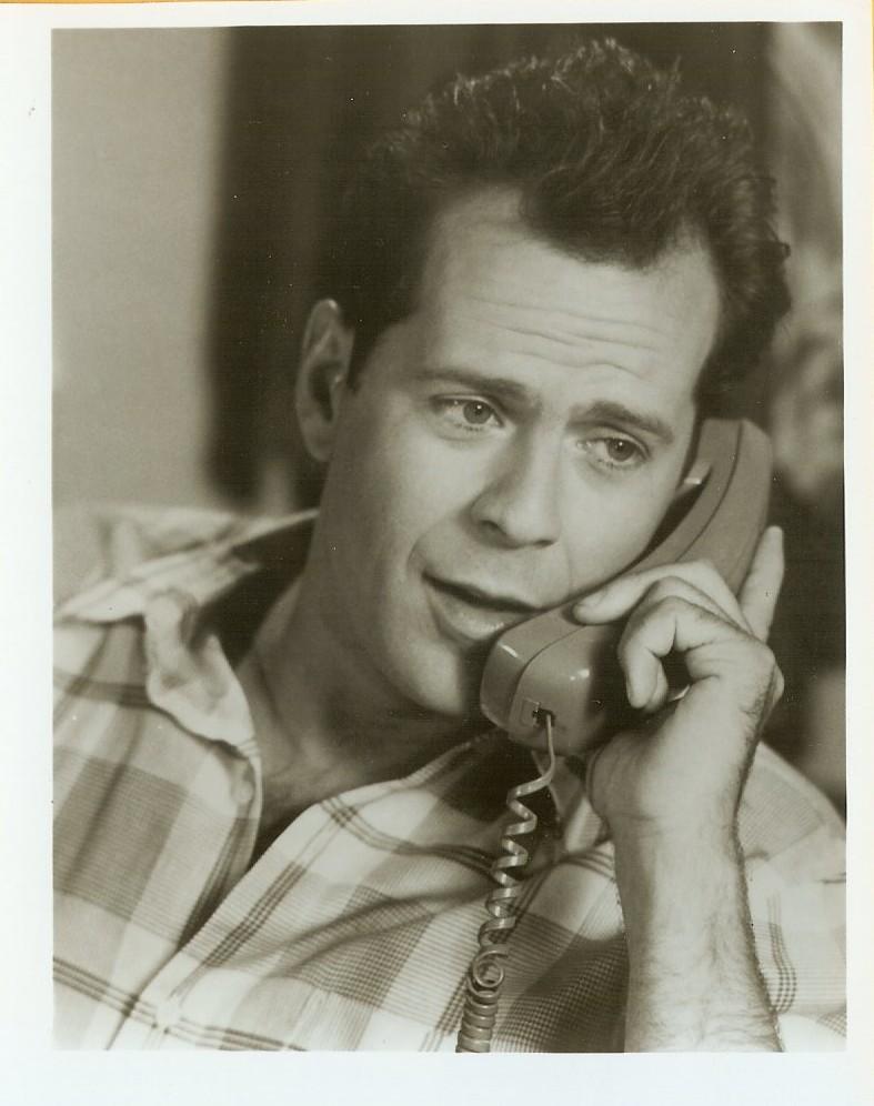 Photos rares de Bruce Willis jeune