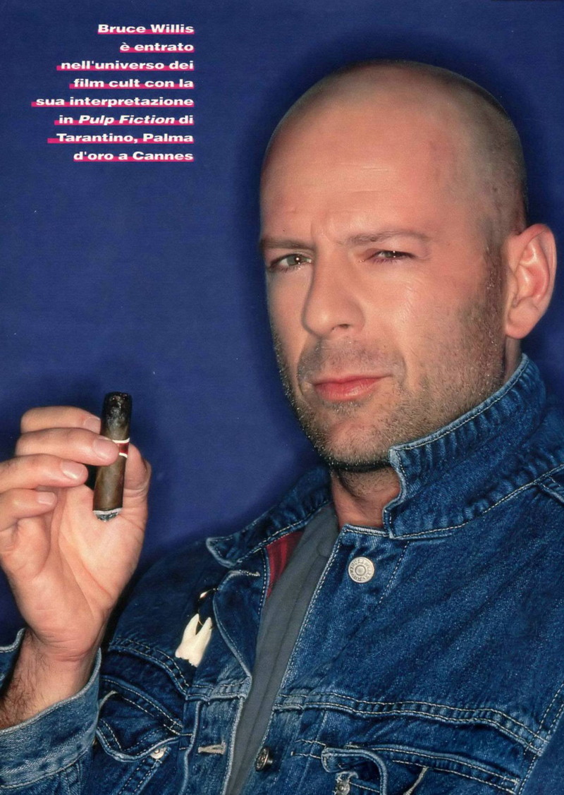 Photos rares de Bruce Willis jeune