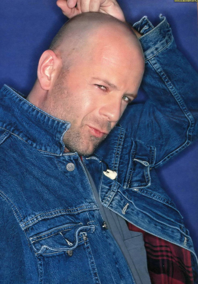 Photos rares de Bruce Willis jeune