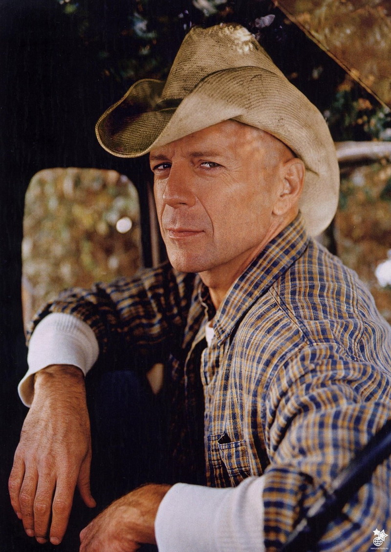 Photos rares de Bruce Willis jeune