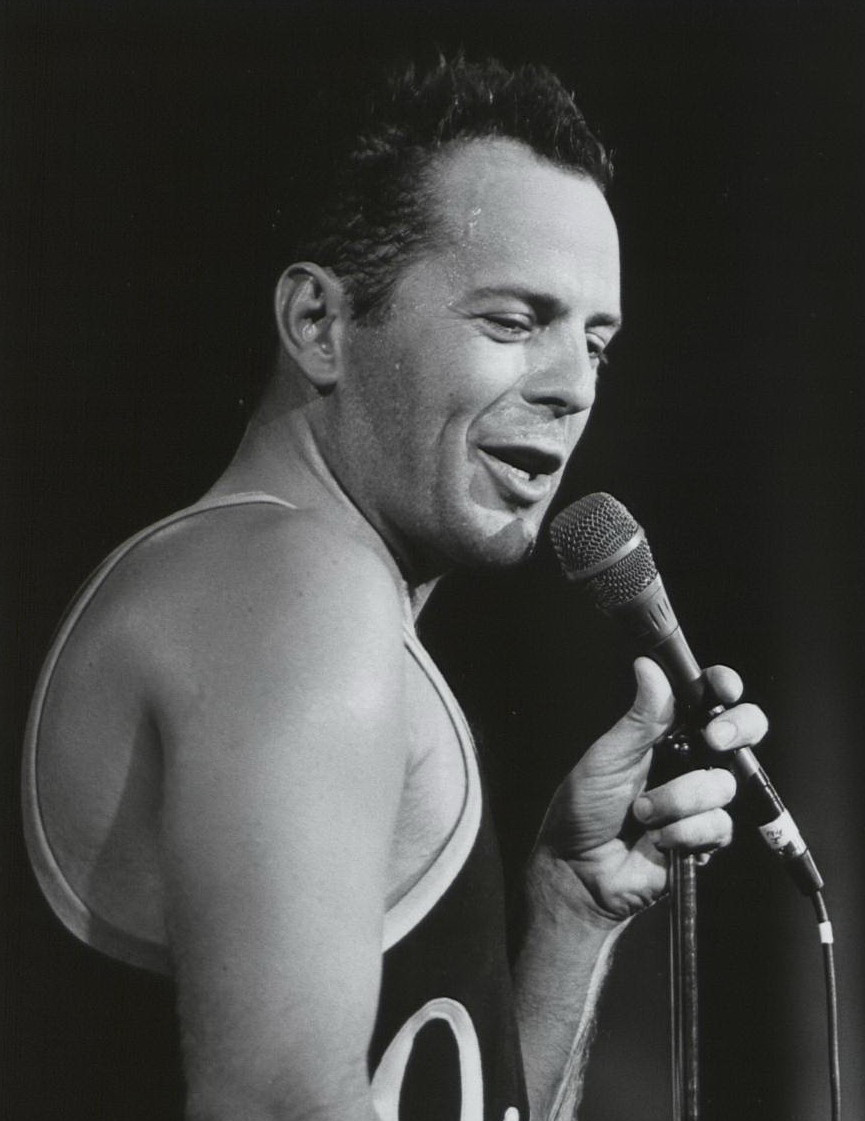 Photos rares de Bruce Willis jeune