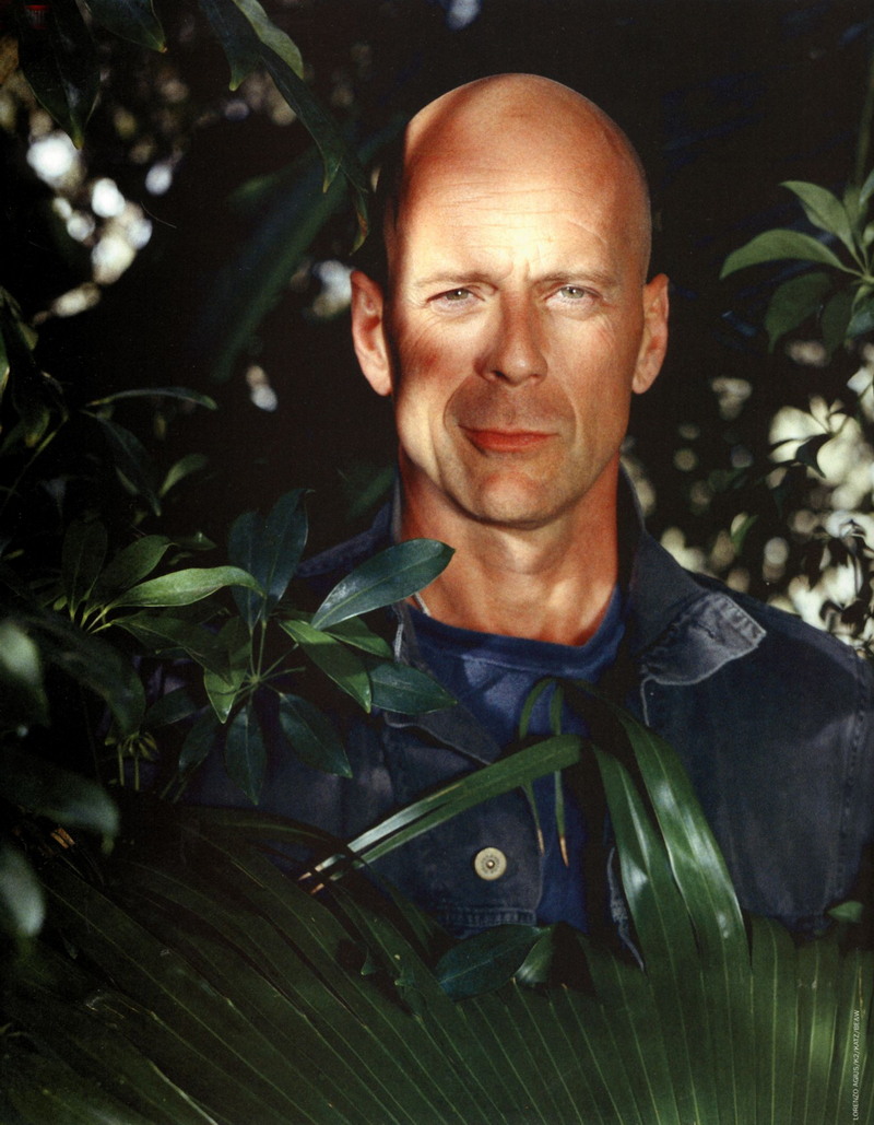 Photos rares de Bruce Willis jeune