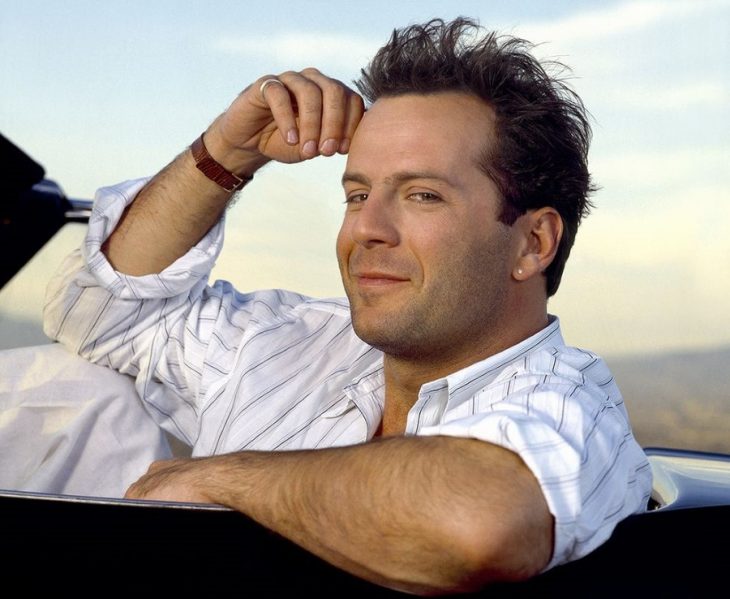 Photos rares de Bruce Willis jeune