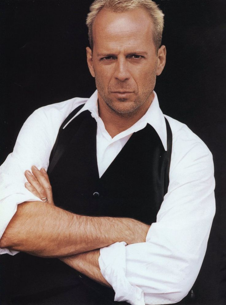Photos rares de Bruce Willis jeune