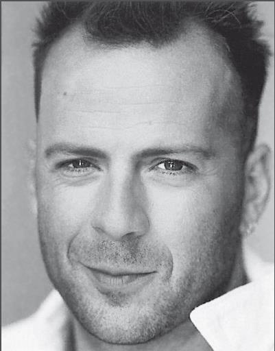 Photos rares de Bruce Willis jeune