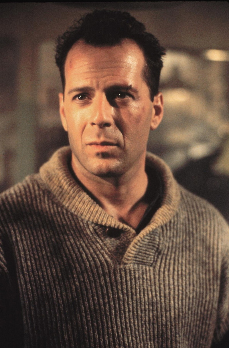Photos rares de Bruce Willis jeune