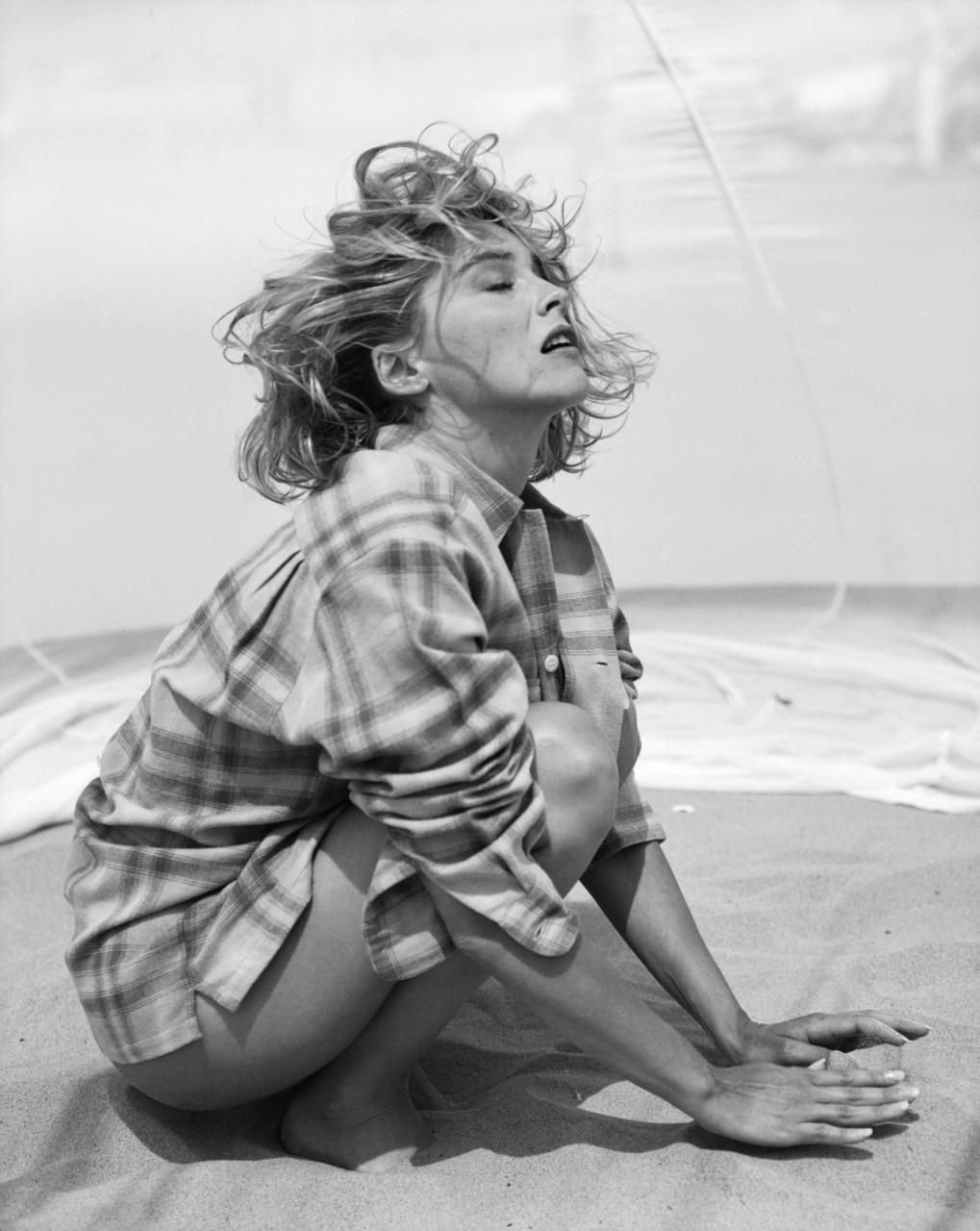 Photos rares de Sharon Stone jeune