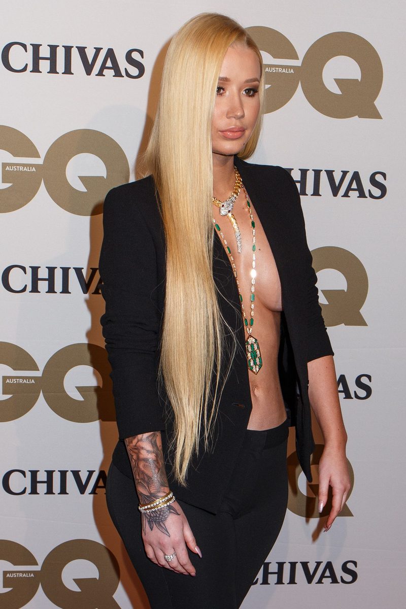 Une photo de nu d'Iggy Azalea
