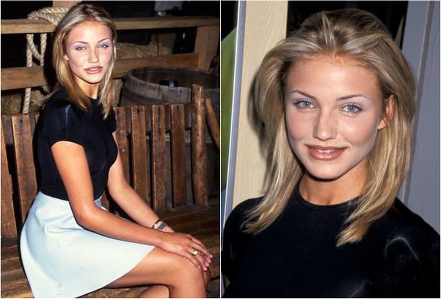 Cameron Diaz jeune