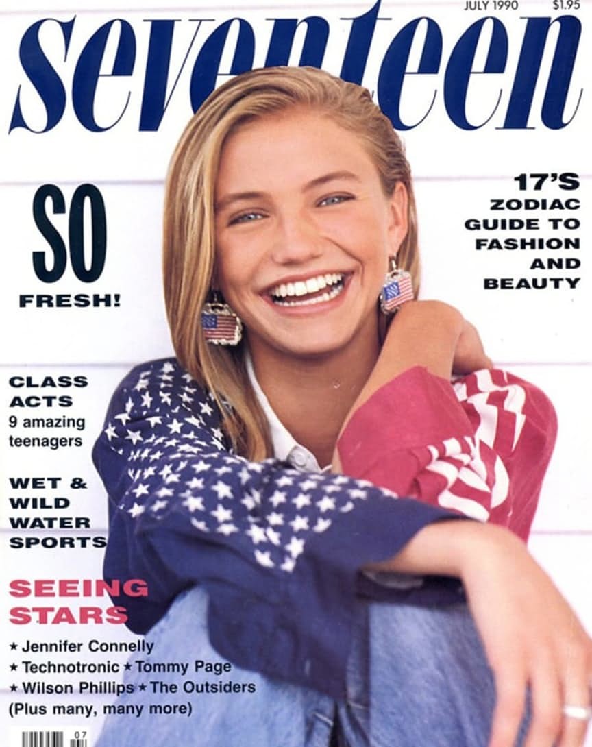 Cameron Diaz jeune