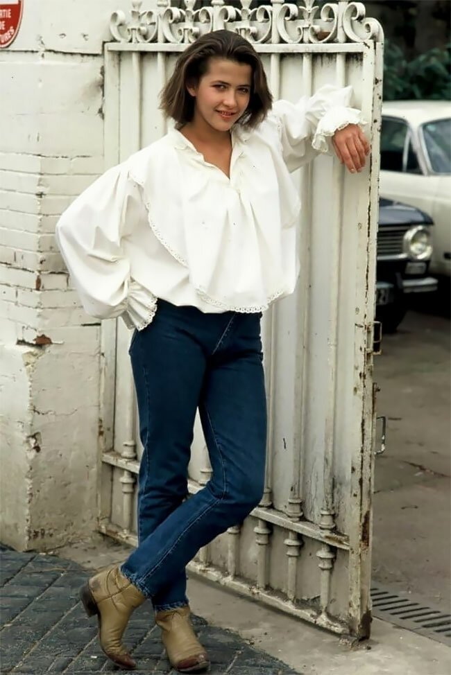 Sophie Marceau jeune